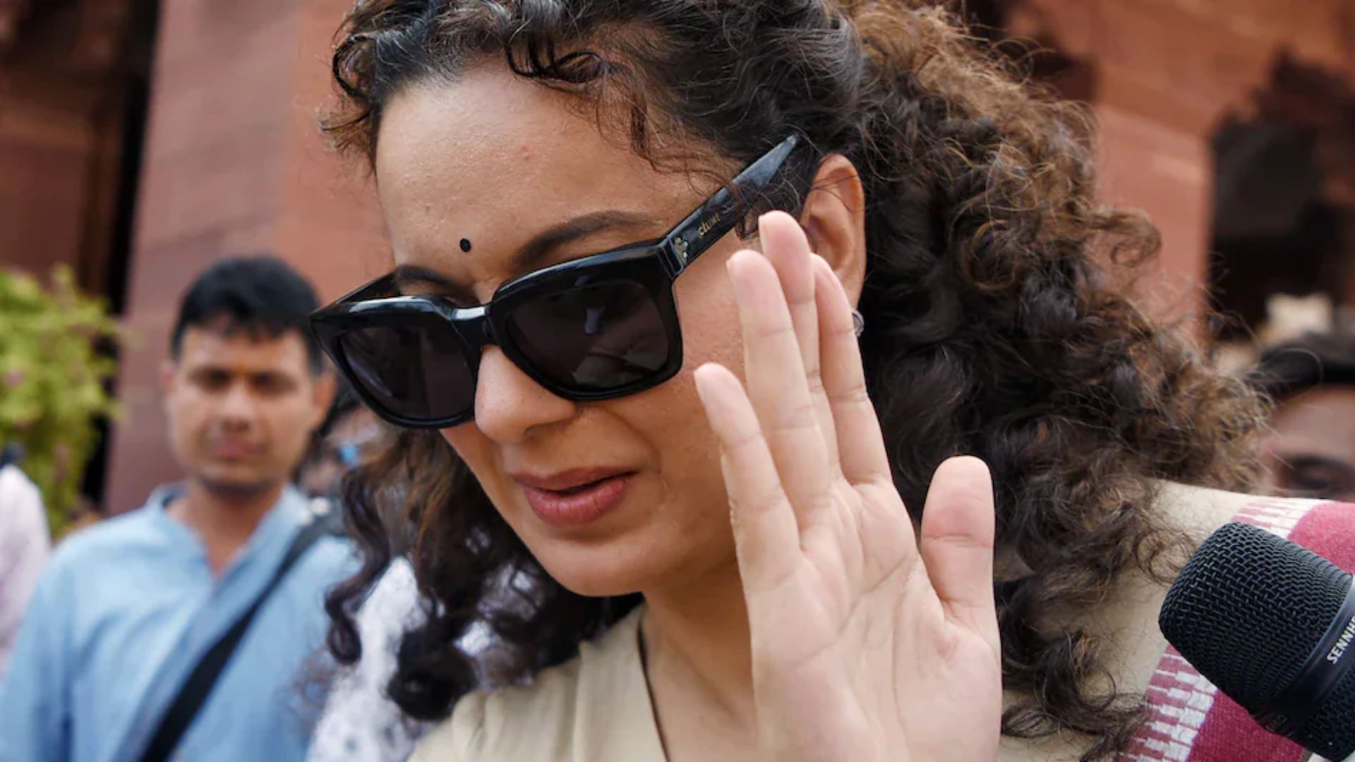 BJP's distance from Kangana Ranaut's statement is merely an act, BJP is an anti-farmers party: AAP