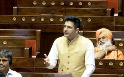 AAP MP Raghav Chadha demands the release of pending funds for Punjab in the Rajya Sabha